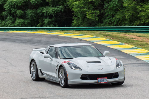 Corvette Corral Parade at VIR