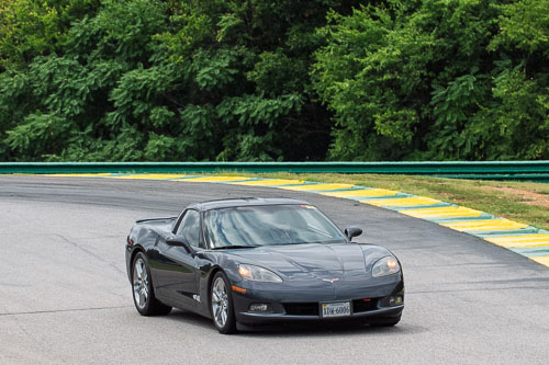 Corvette Corral Parade at VIR