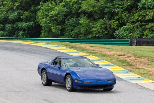 Corvette Corral Parade at VIR