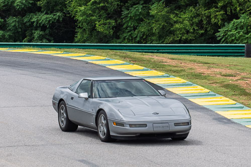Corvette Corral Parade at VIR