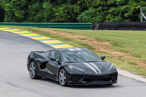 Corvette Corral Parade at VIR