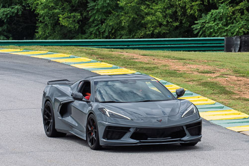 Corvette Corral Parade at VIR