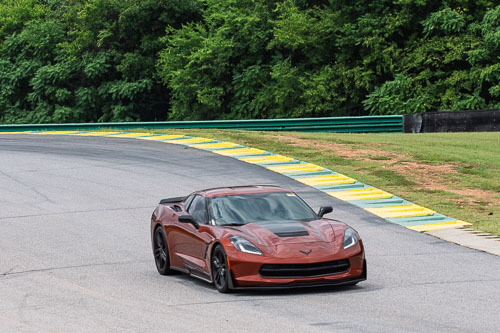 Corvette Corral Parade at VIR