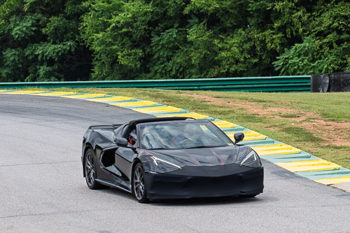 Corvette Corral Parade at VIR