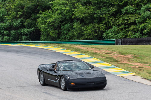 Corvette Corral Parade at VIR