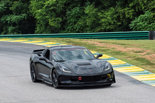 Corvette Corral Parade at VIR
