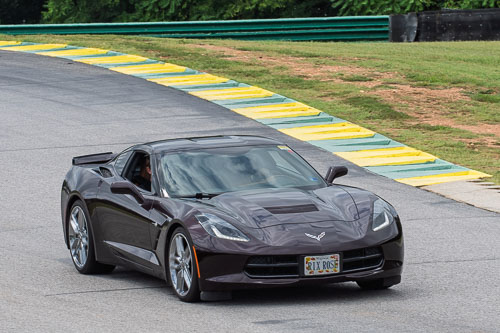Corvette Corral Parade at VIR