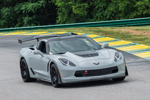 Corvette Corral Parade at VIR