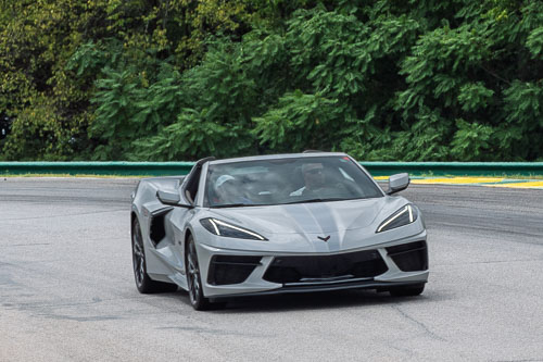 Corvette Corral Parade at VIR