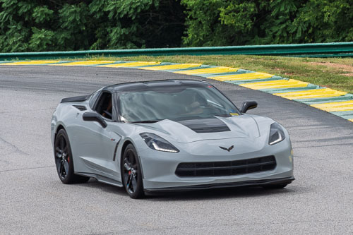 Corvette Corral Parade at VIR