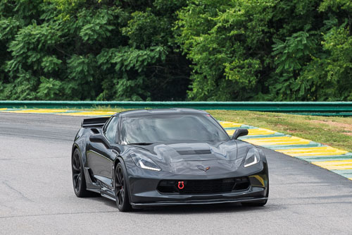 Corvette Corral Parade at VIR