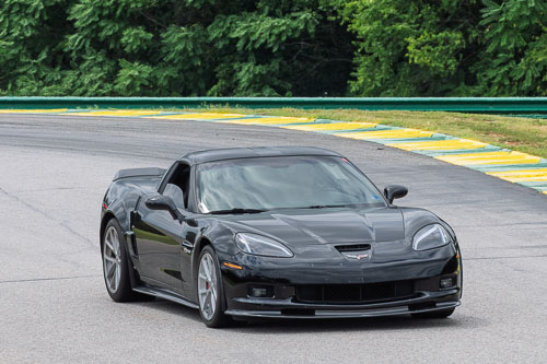 Corvette Corral Parade at VIR