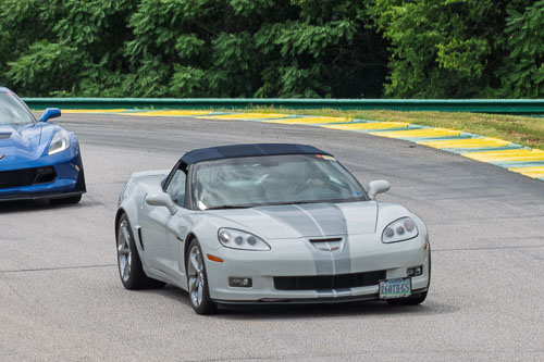 Corvette Corral Parade at VIR