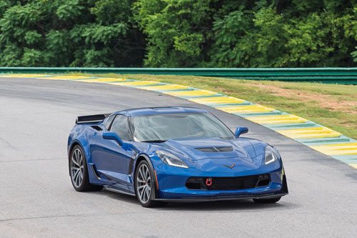 Corvette Corral Parade at VIR