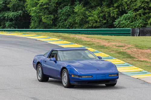 Corvette Corral Parade at VIR