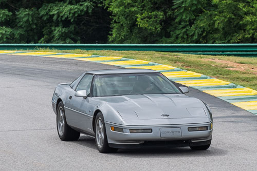 Corvette Corral Parade at VIR