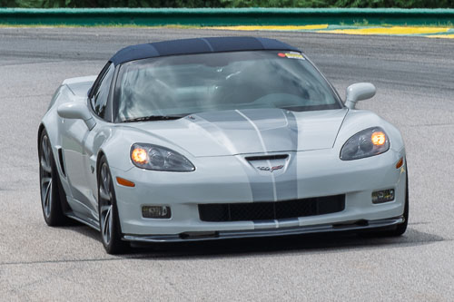 Corvette Corral Parade at VIR