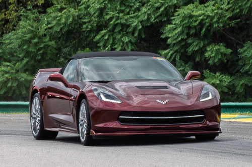 Corvette Corral Parade at VIR
