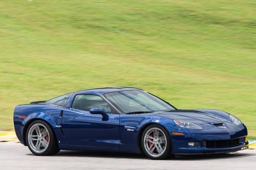 Corvette Corral Parade at VIR