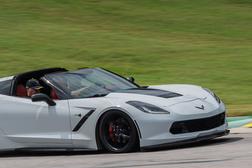 Corvette Corral Parade at VIR