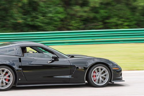 Corvette Corral Parade at VIR
