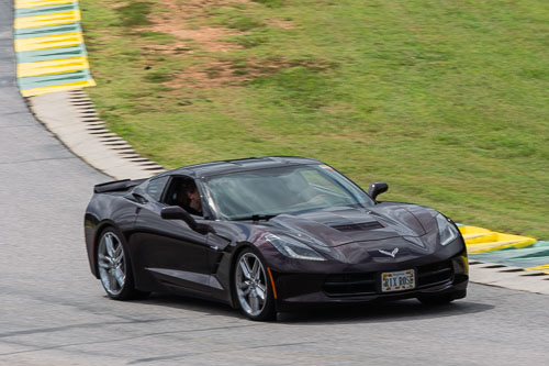 Corvette Corral Parade at VIR